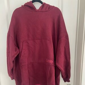 Maroon Comfy Sweater